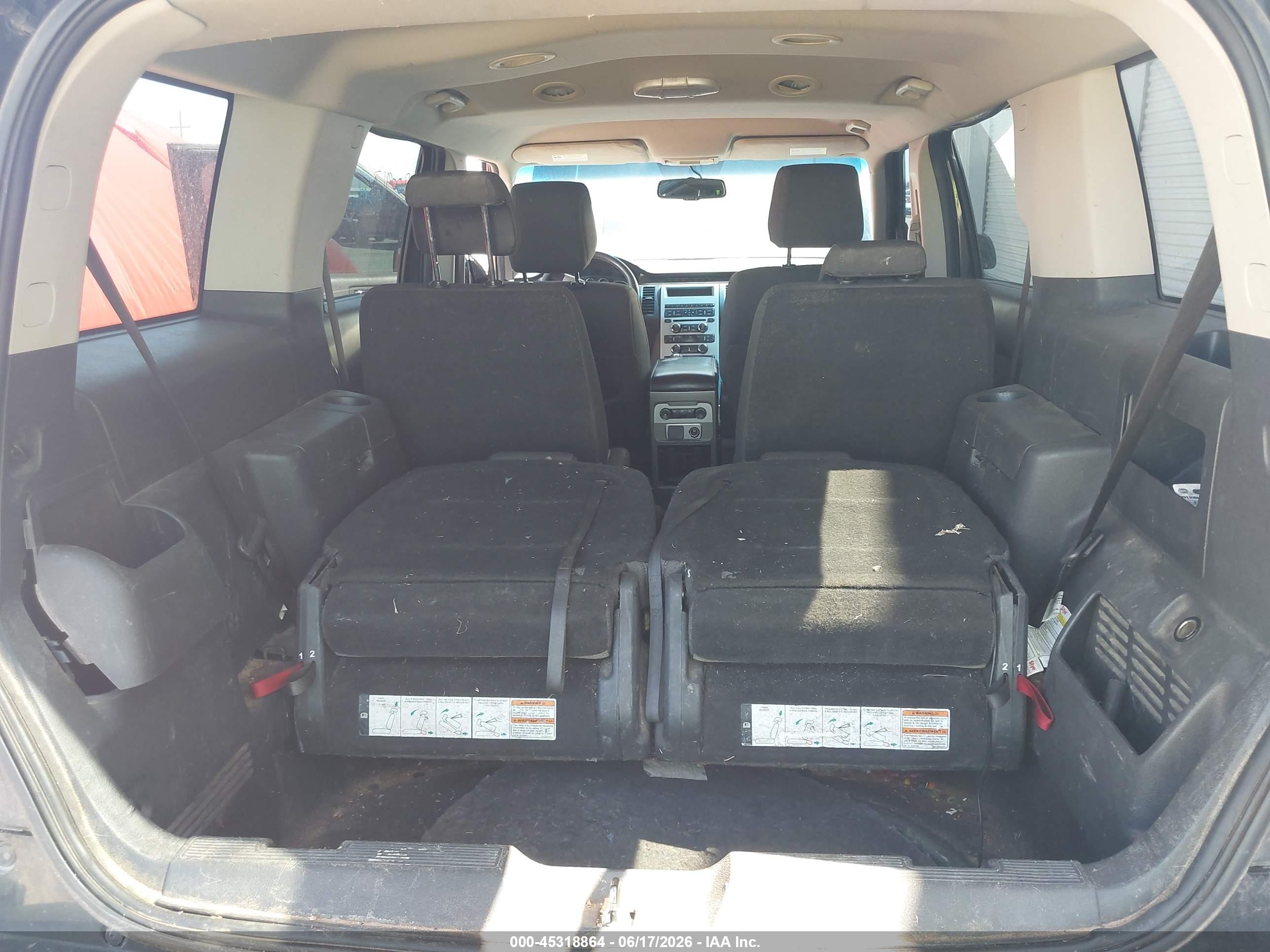 2011 Ford Flex Se Black vin: 2FMGK5BC4BBD13496