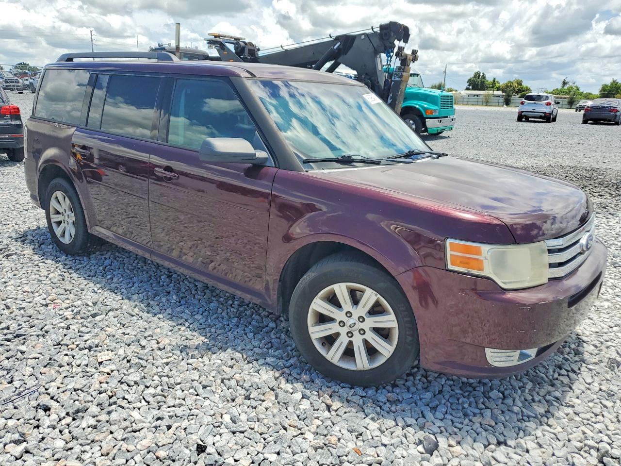 2011 Ford Flex Se Purple vin: 2FMGK5BC4BBD15765