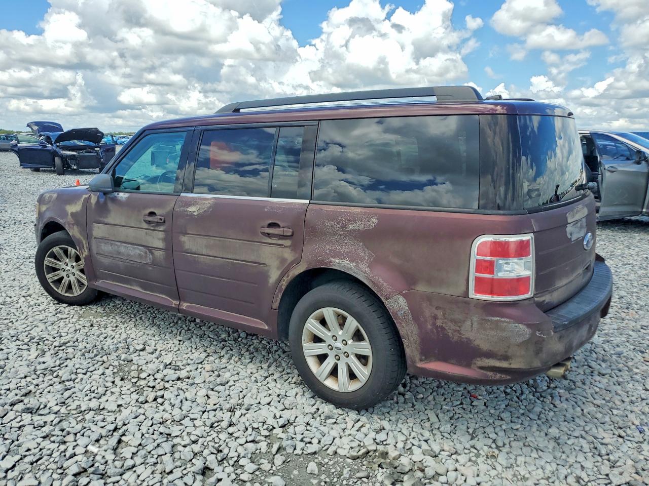 2011 Ford Flex Se Purple vin: 2FMGK5BC4BBD15765