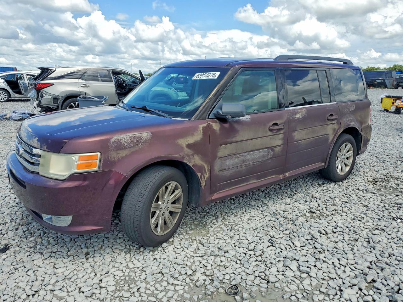 2011 Ford Flex Se Purple vin: 2FMGK5BC4BBD15765