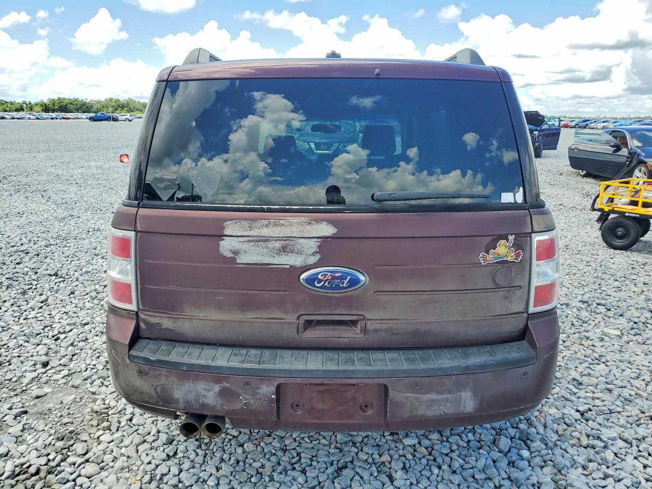 2011 Ford Flex Se Purple vin: 2FMGK5BC4BBD15765