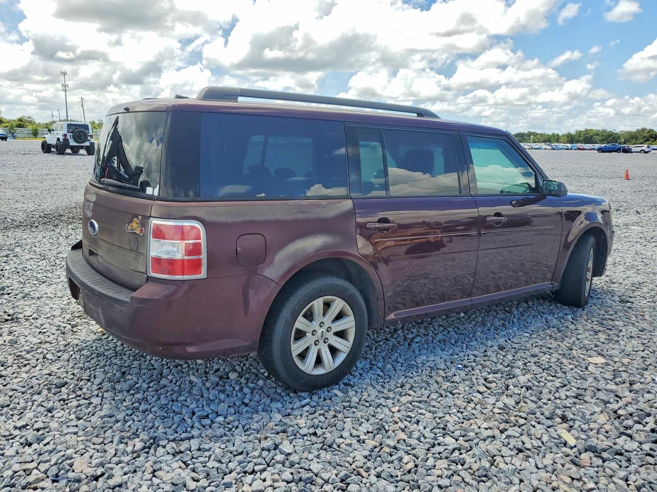 2011 Ford Flex Se Purple vin: 2FMGK5BC4BBD15765