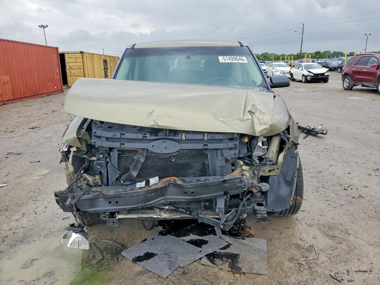 2012 Ford Flex Se Green vin: 2FMGK5BC4CBD00393