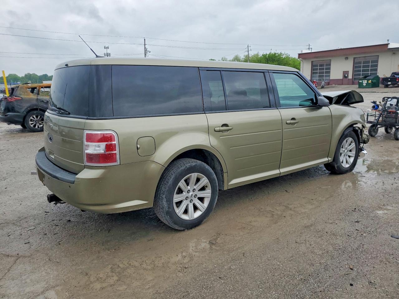 2012 Ford Flex Se Green vin: 2FMGK5BC4CBD00393