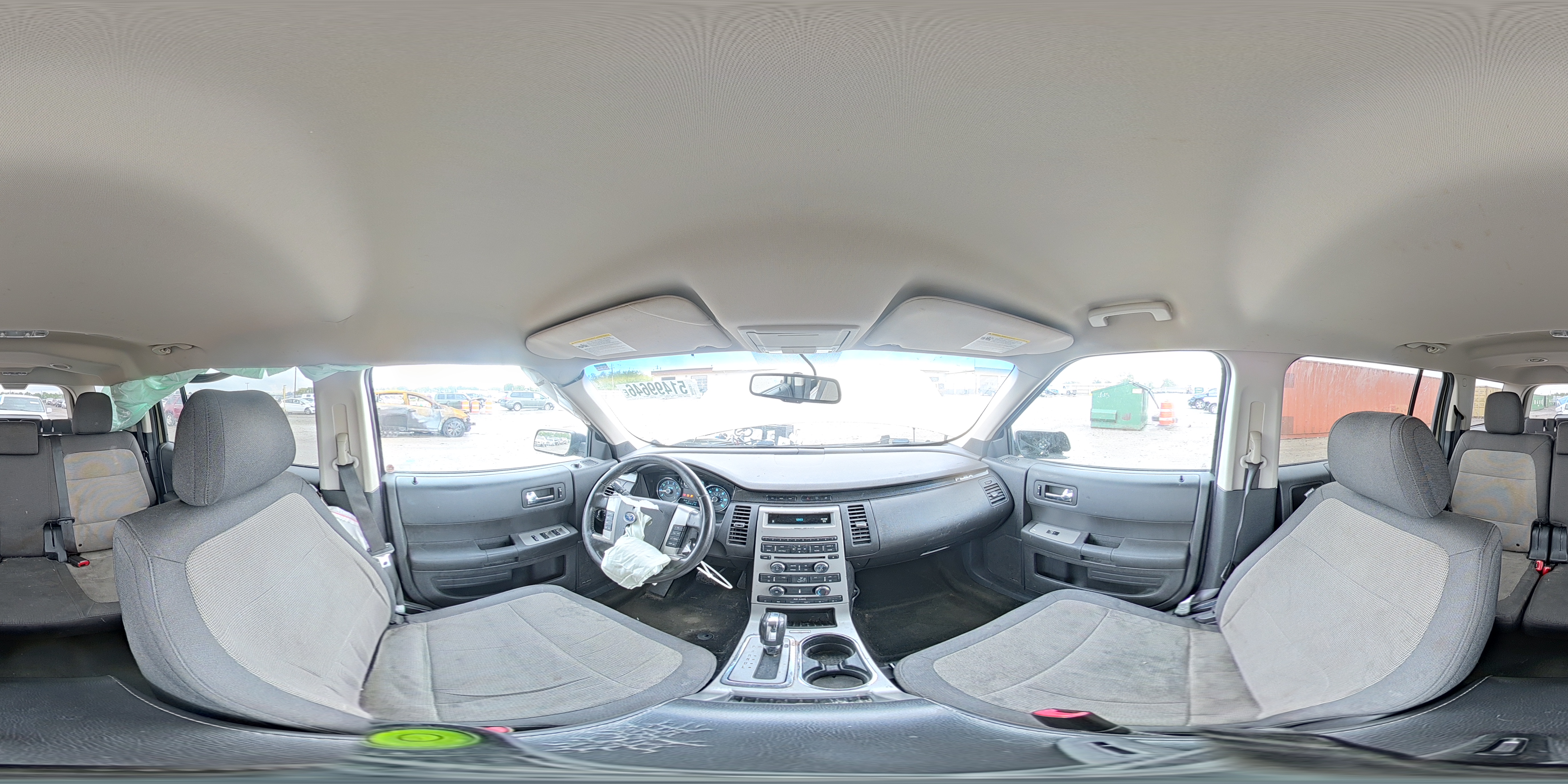 2012 Ford Flex Se Green vin: 2FMGK5BC4CBD00393
