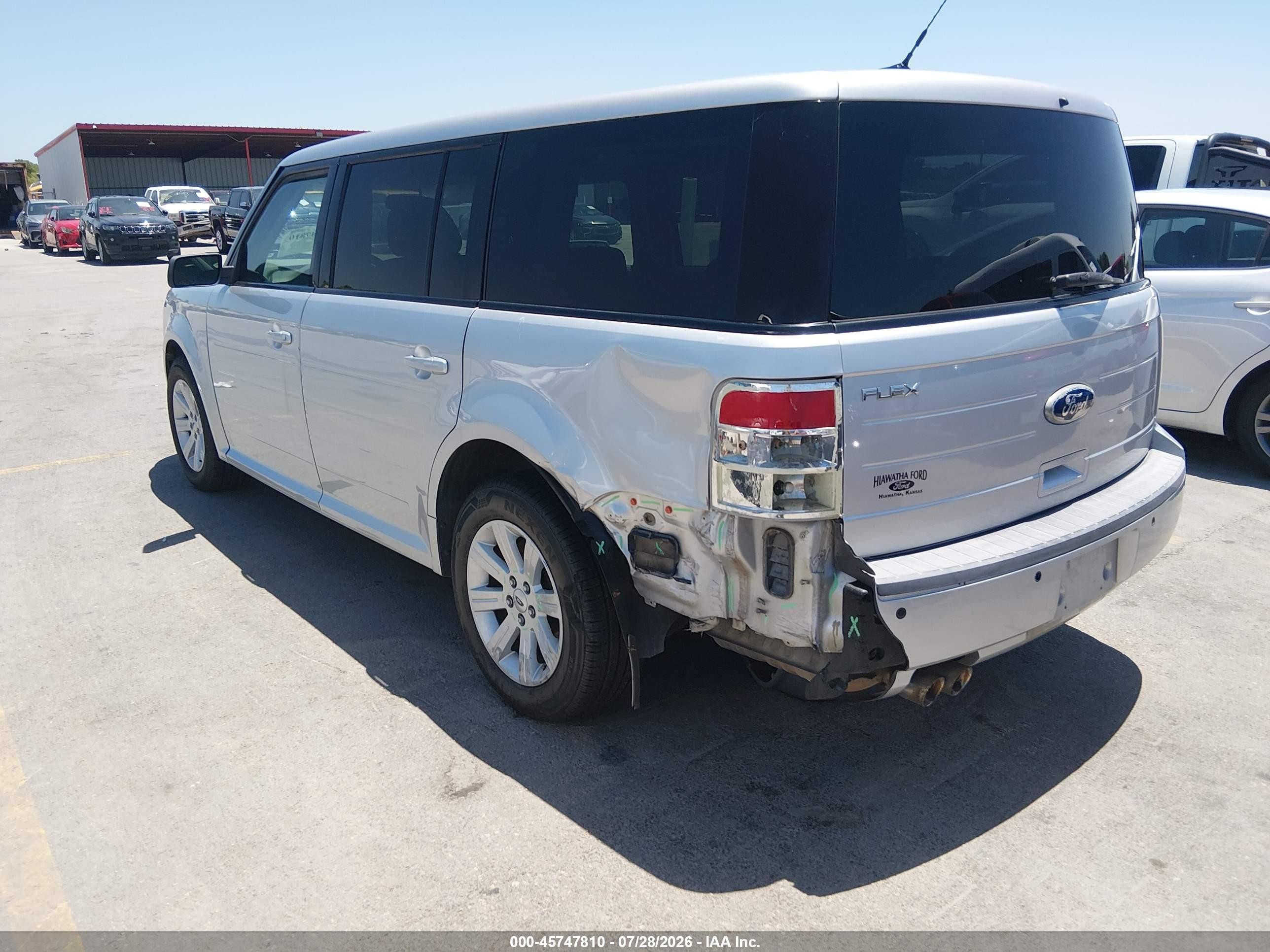 2012 Ford Flex Se Silver vin: 2FMGK5BC4CBD11359