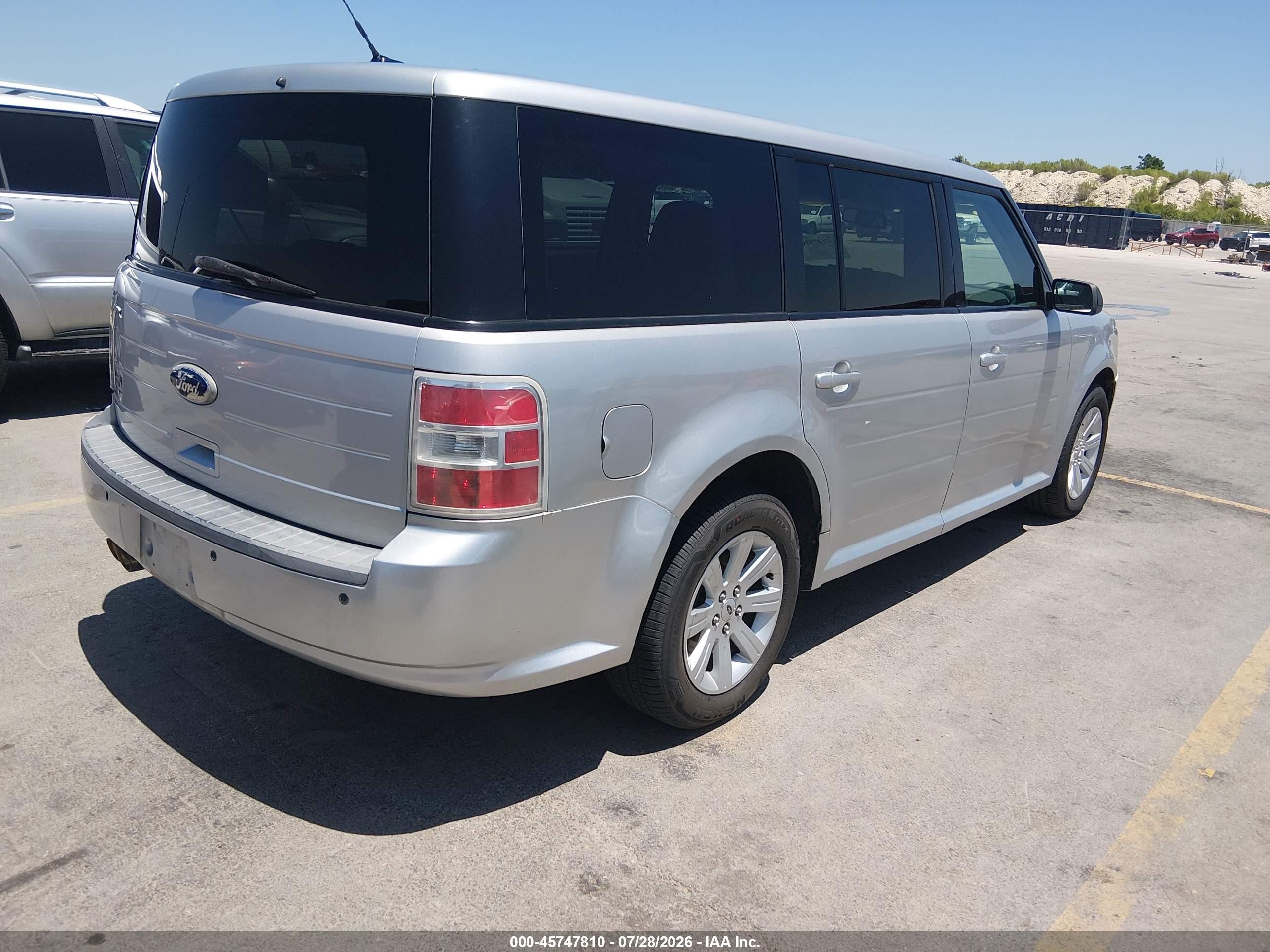 2012 Ford Flex Se Silver vin: 2FMGK5BC4CBD11359