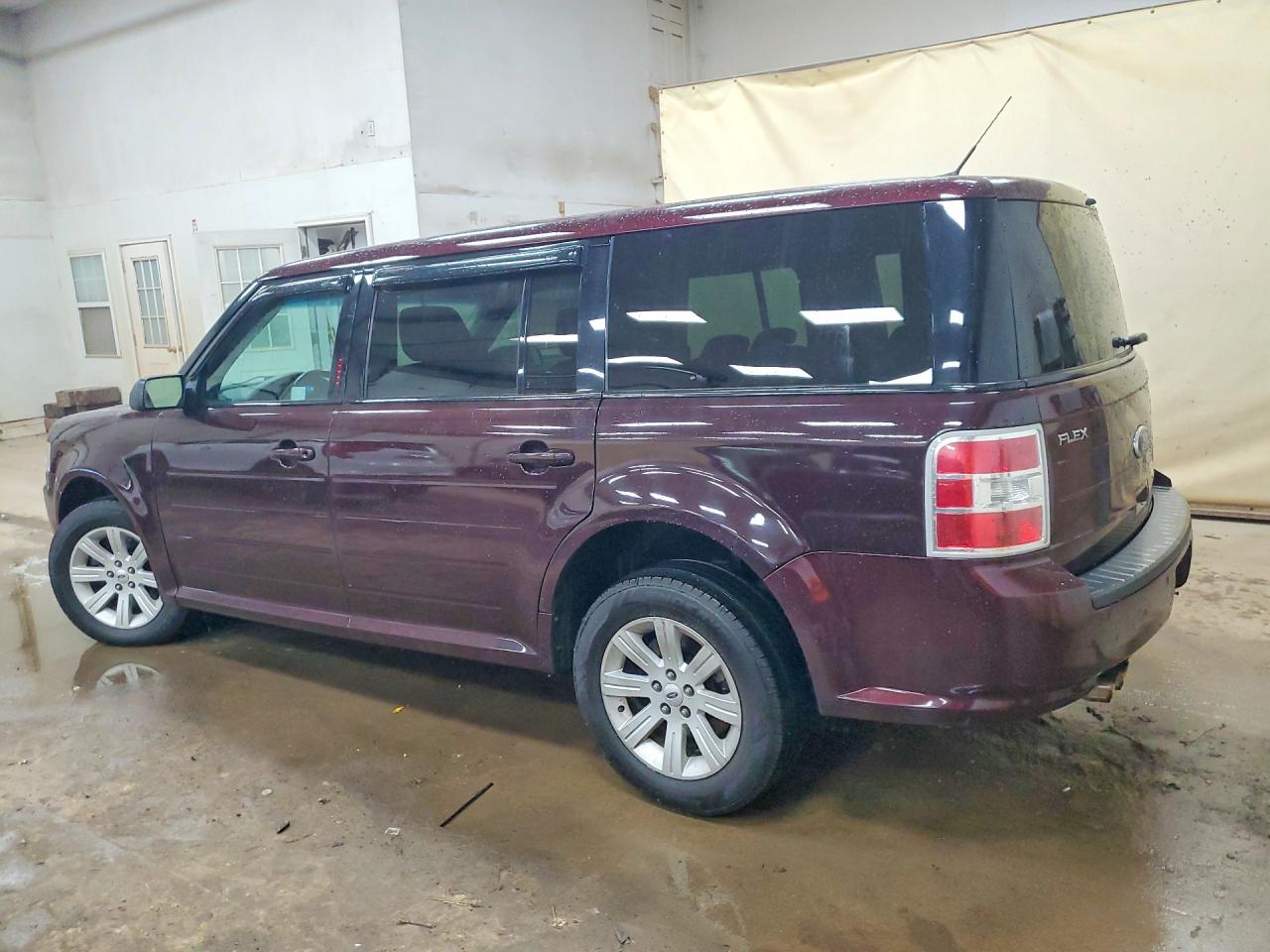2011 Ford Flex Se Burgundy vin: 2FMGK5BC5BBD16147
