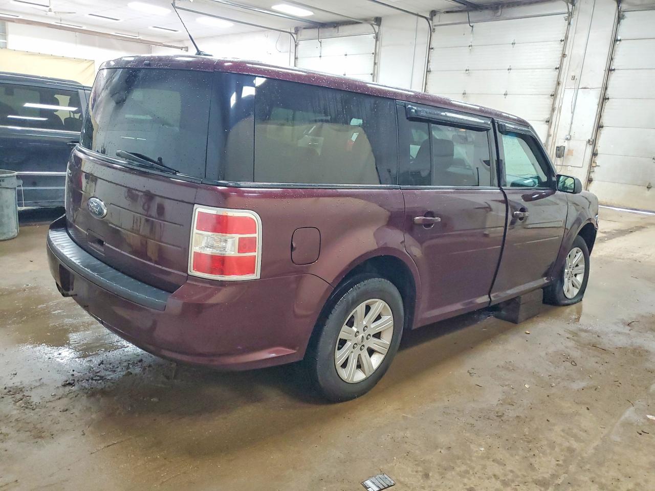 2011 Ford Flex Se Burgundy vin: 2FMGK5BC5BBD16147