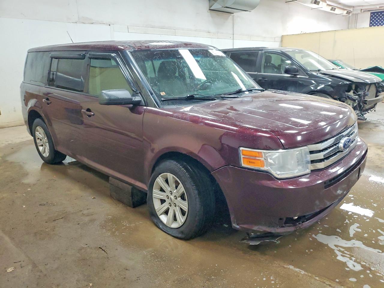 2011 Ford Flex Se Burgundy vin: 2FMGK5BC5BBD16147