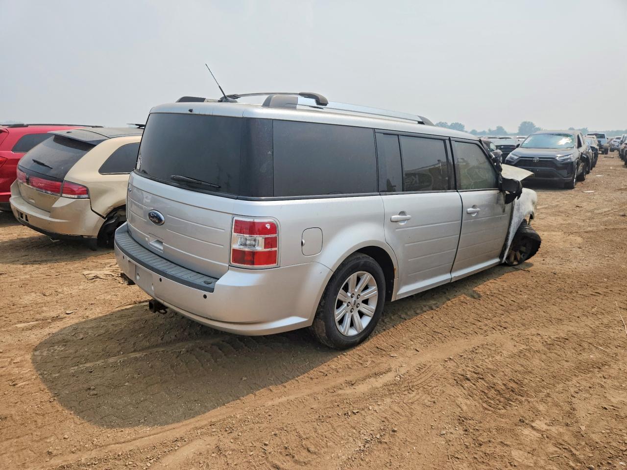 2010 Ford Flex Se Silver vin: 2FMGK5BC6ABA98976