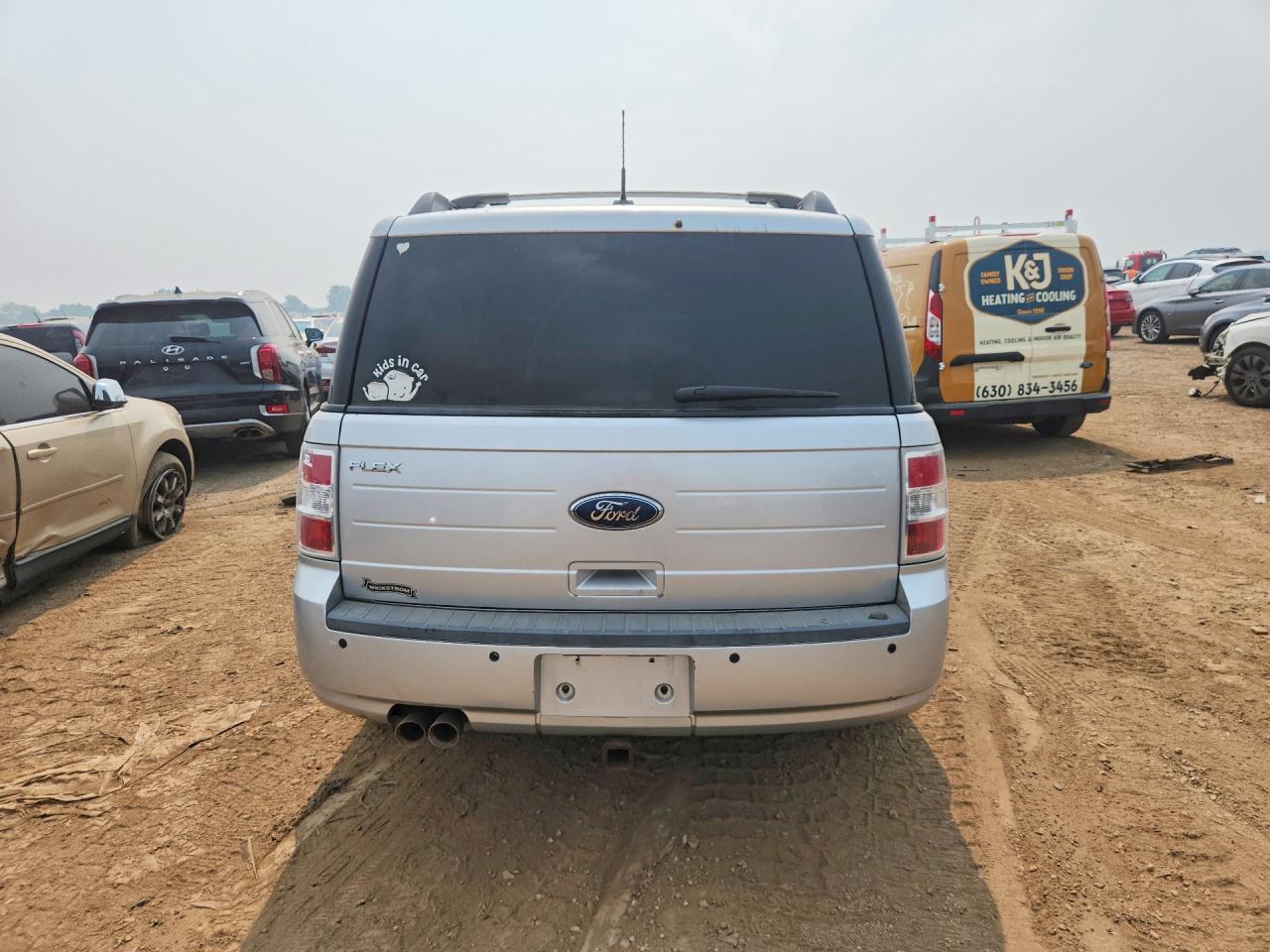 2010 Ford Flex Se Silver vin: 2FMGK5BC6ABA98976