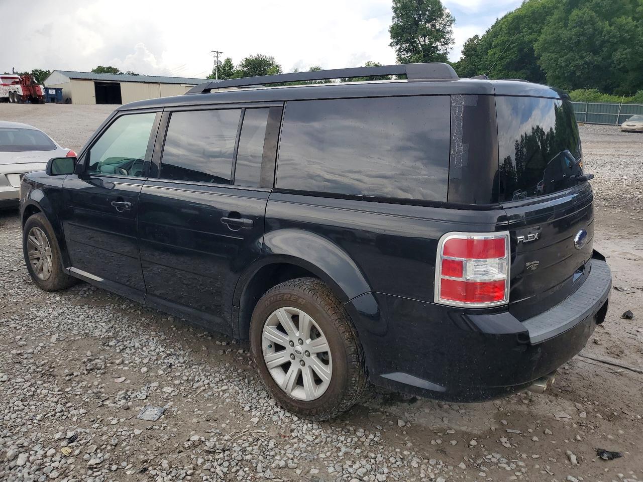 2011 Ford Flex Se Black vin: 2FMGK5BC6BBD23902