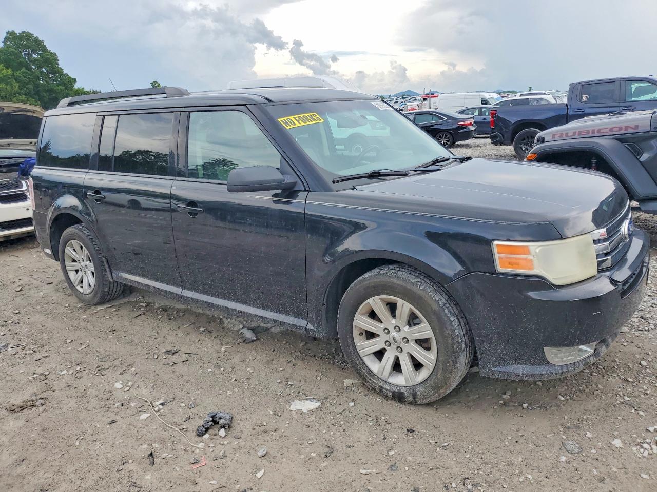 2011 Ford Flex Se Black vin: 2FMGK5BC6BBD23902