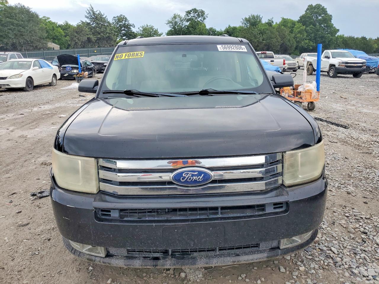 2011 Ford Flex Se Black vin: 2FMGK5BC6BBD23902