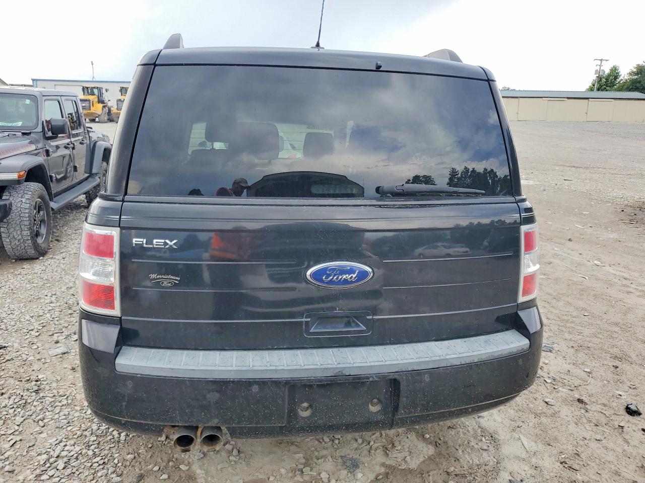 2011 Ford Flex Se Black vin: 2FMGK5BC6BBD23902