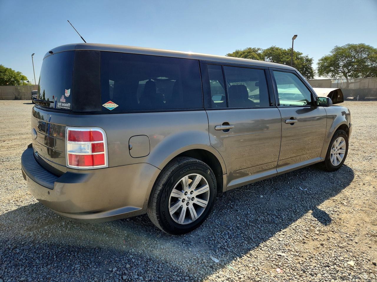 2012 Ford Flex Se Gray vin: 2FMGK5BC6CBD05742