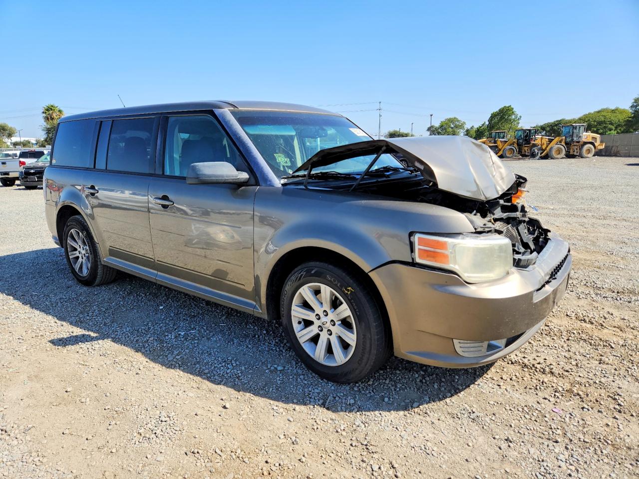 2012 Ford Flex Se Gray vin: 2FMGK5BC6CBD05742