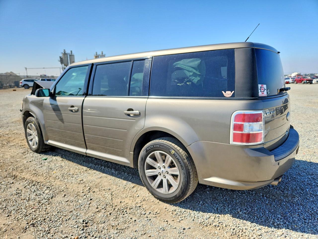 2012 Ford Flex Se Gray vin: 2FMGK5BC6CBD05742