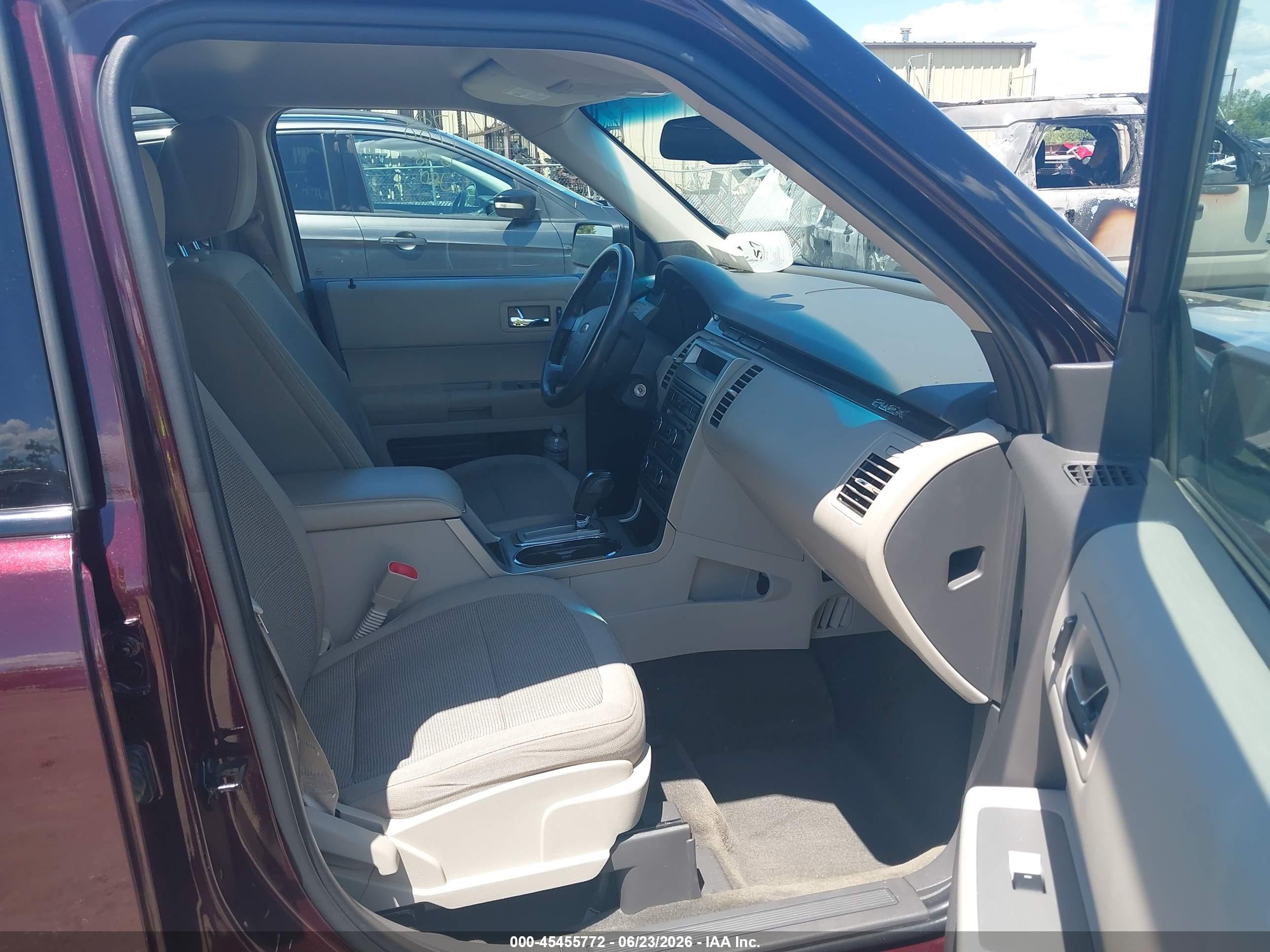 2011 Ford Flex Se Burgundy vin: 2FMGK5BC7BBD11788