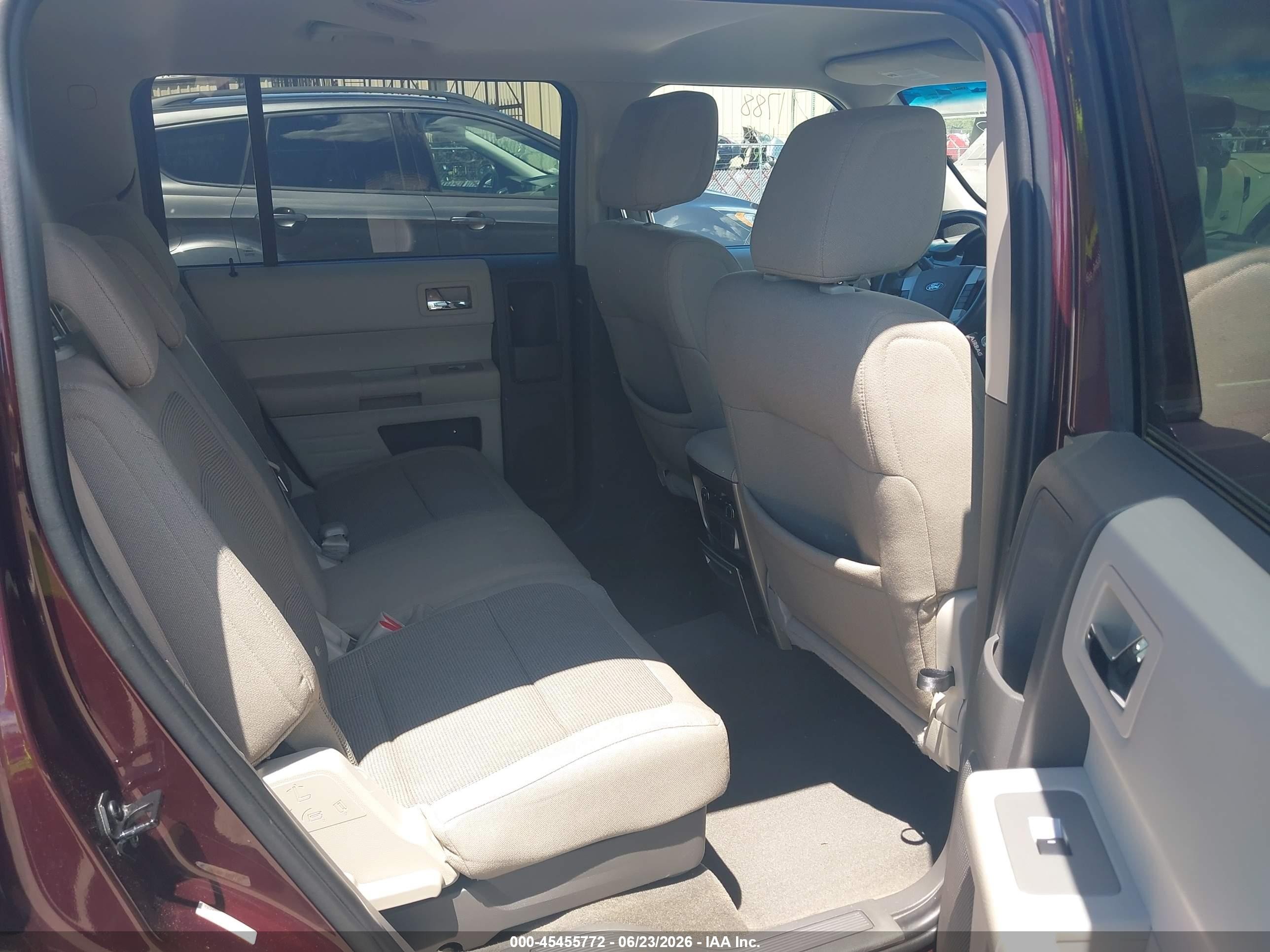 2011 Ford Flex Se Burgundy vin: 2FMGK5BC7BBD11788