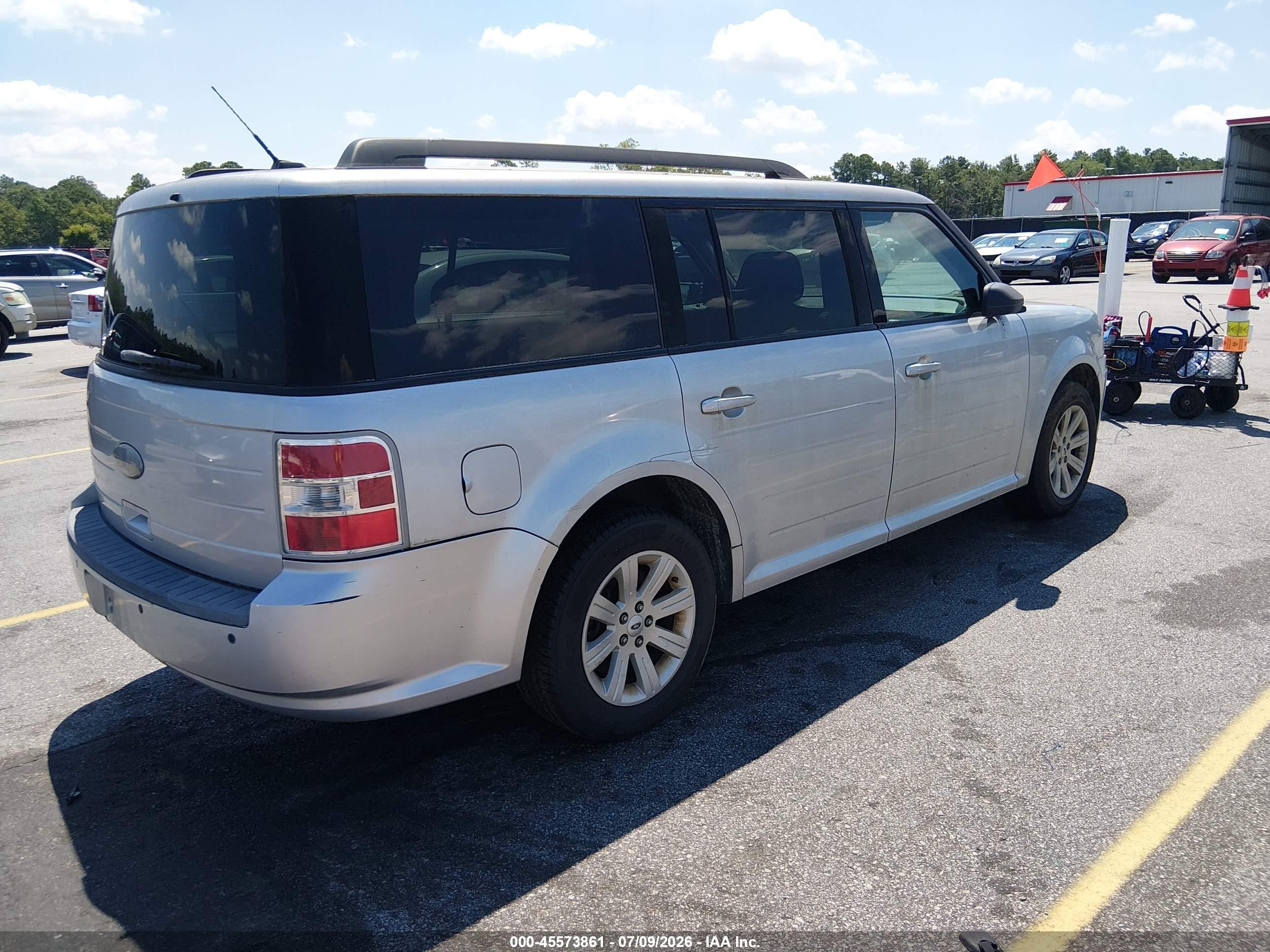 2012 Ford Flex Se Silver vin: 2FMGK5BC7CBD08519