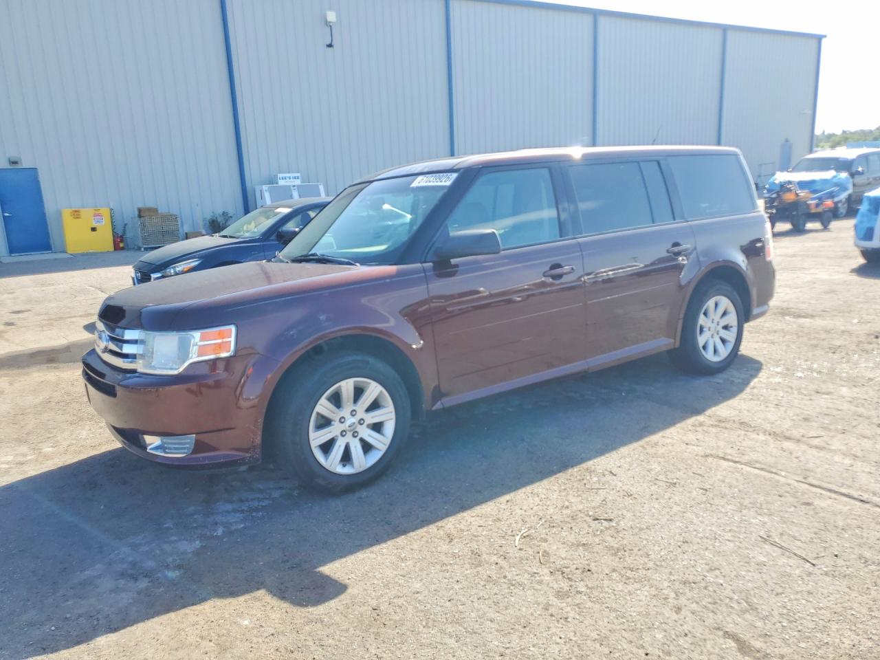 2012 Ford Flex Se Burgundy vin: 2FMGK5BC7CBD18211