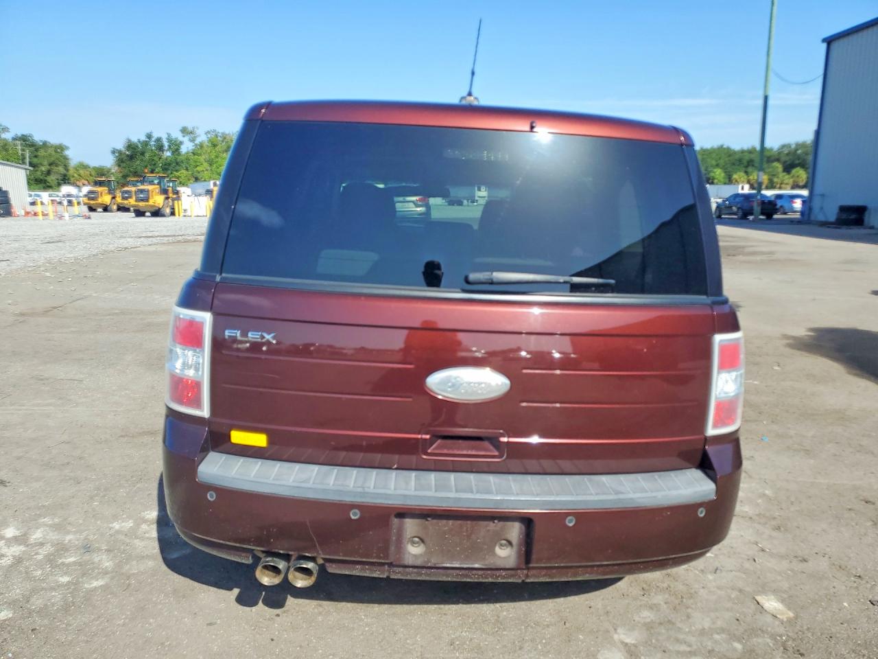 2012 Ford Flex Se Burgundy vin: 2FMGK5BC7CBD18211