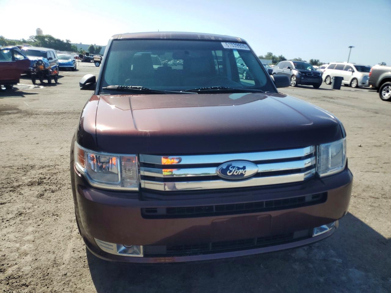 2012 Ford Flex Se Burgundy vin: 2FMGK5BC7CBD18211