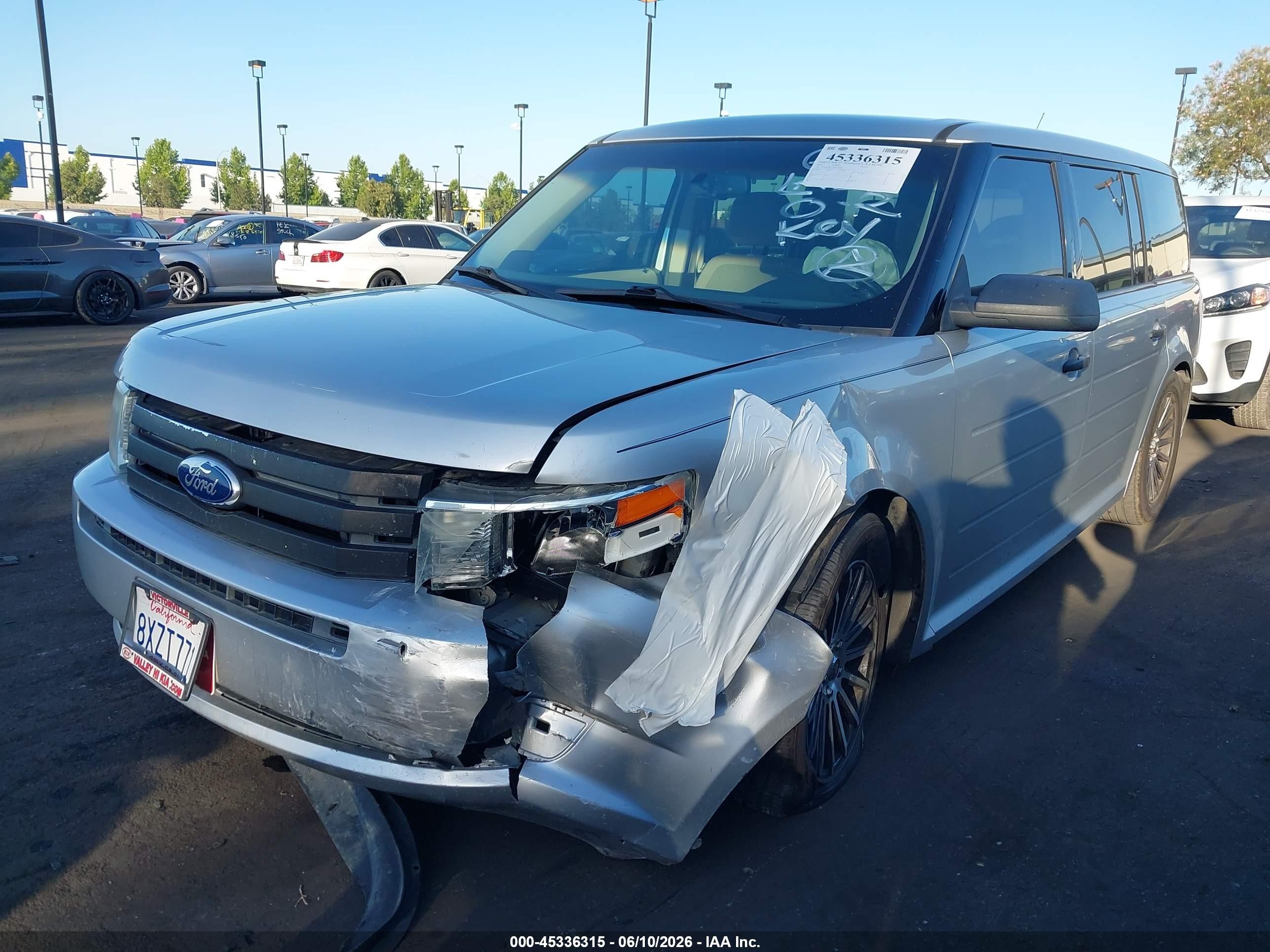 2012 Ford Flex Se Silver vin: 2FMGK5BC7CBD19763