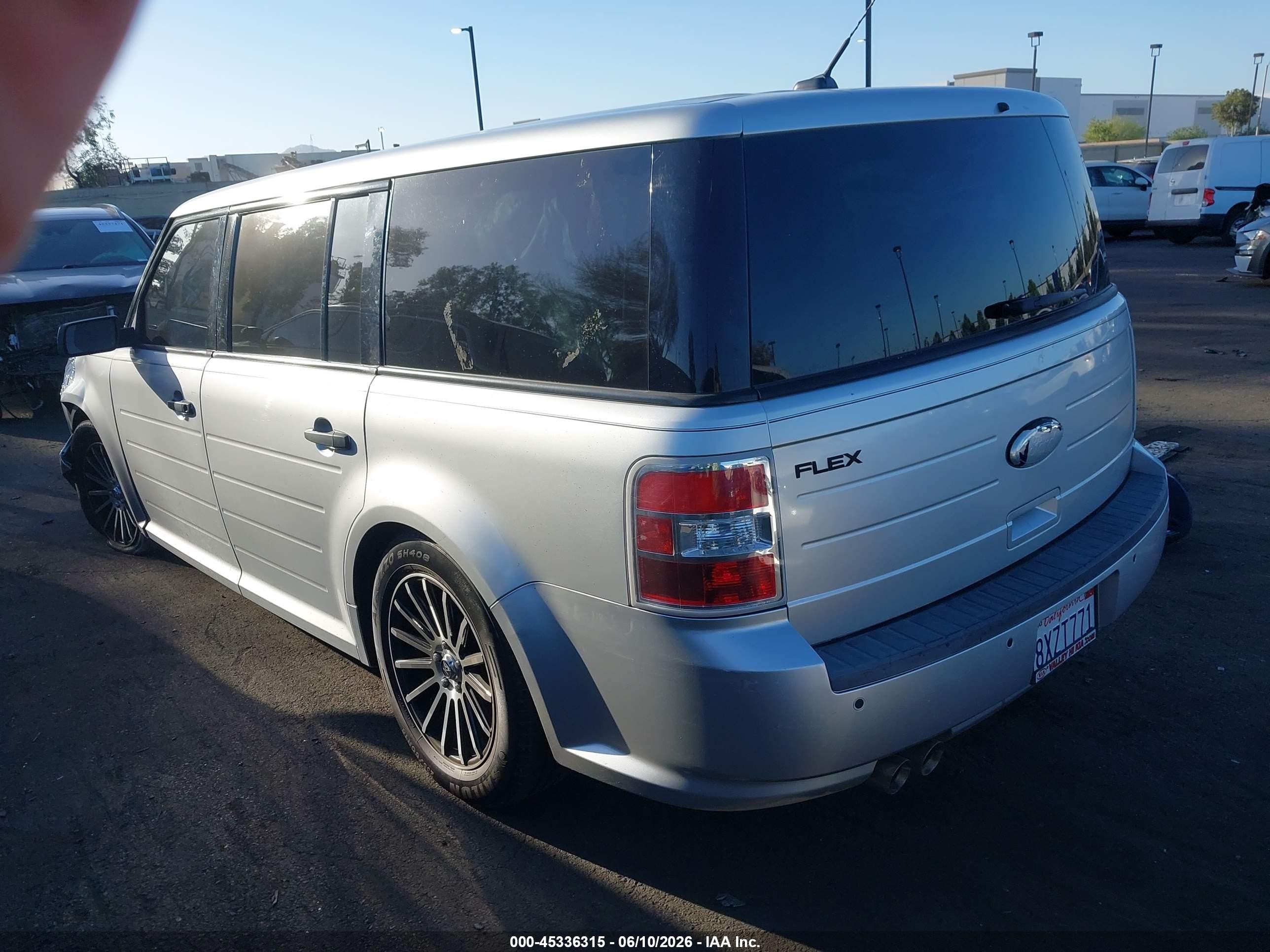 2012 Ford Flex Se Silver vin: 2FMGK5BC7CBD19763