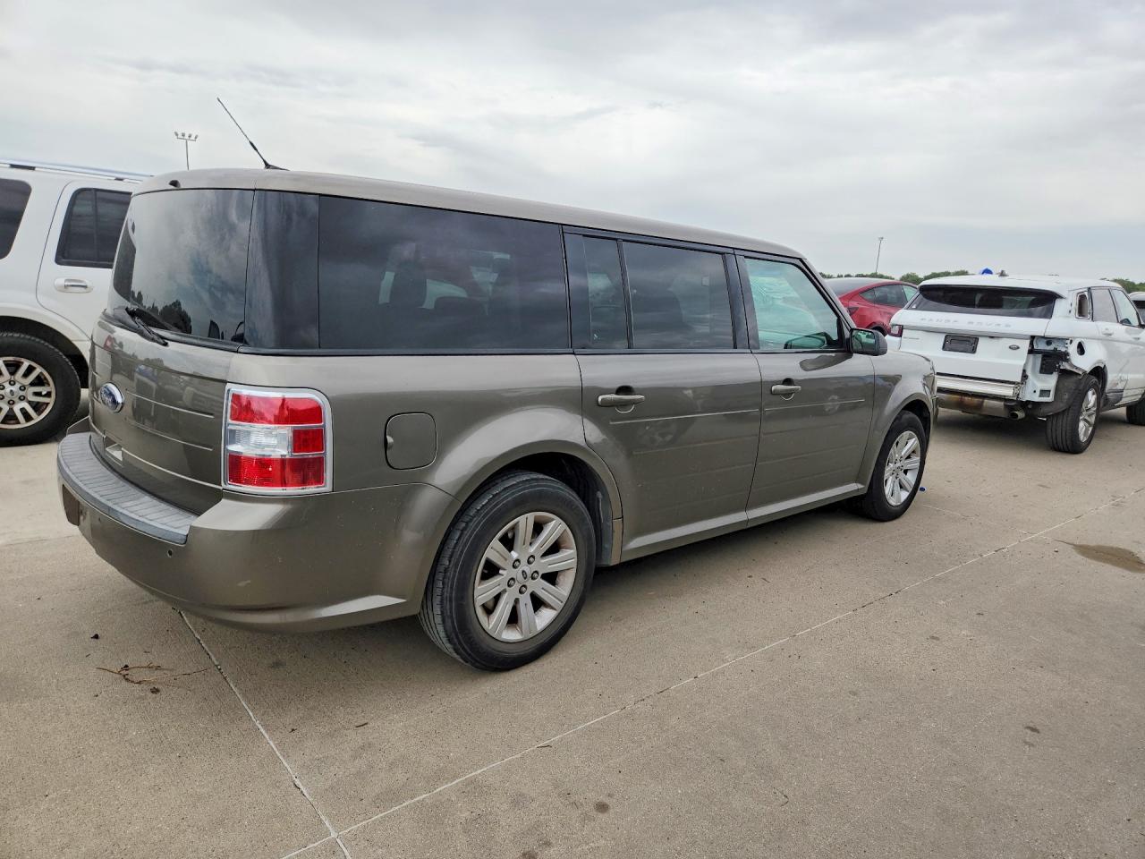 2012 Ford Flex Se Tan vin: 2FMGK5BC7CBD20282