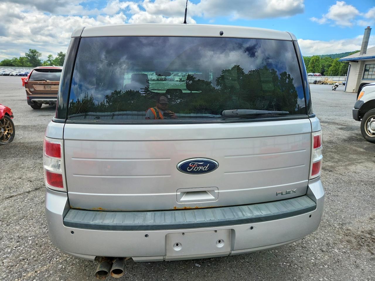 2010 Ford Flex Se Silver vin: 2FMGK5BC8ABA42750