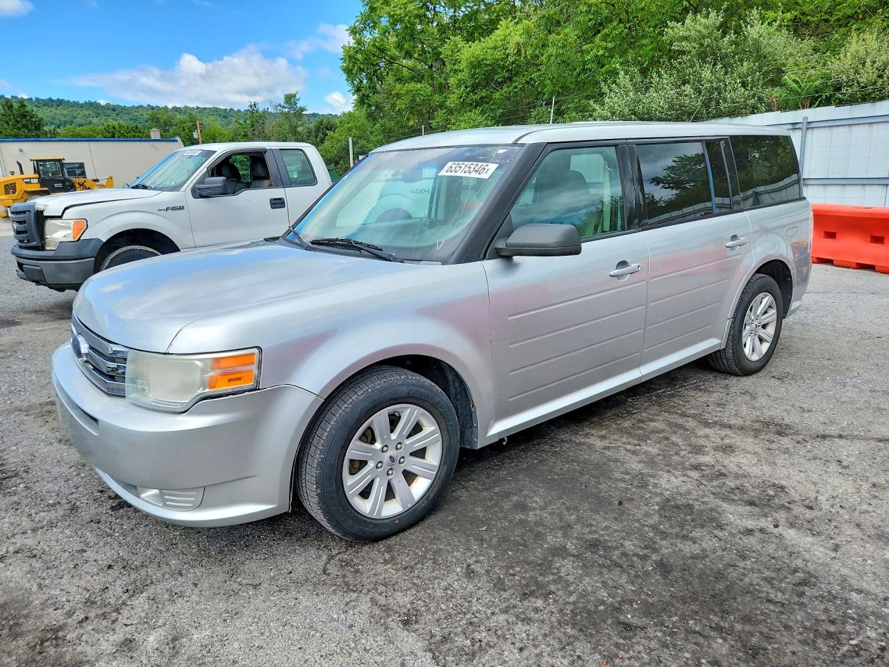 2010 Ford Flex Se Silver vin: 2FMGK5BC8ABA42750