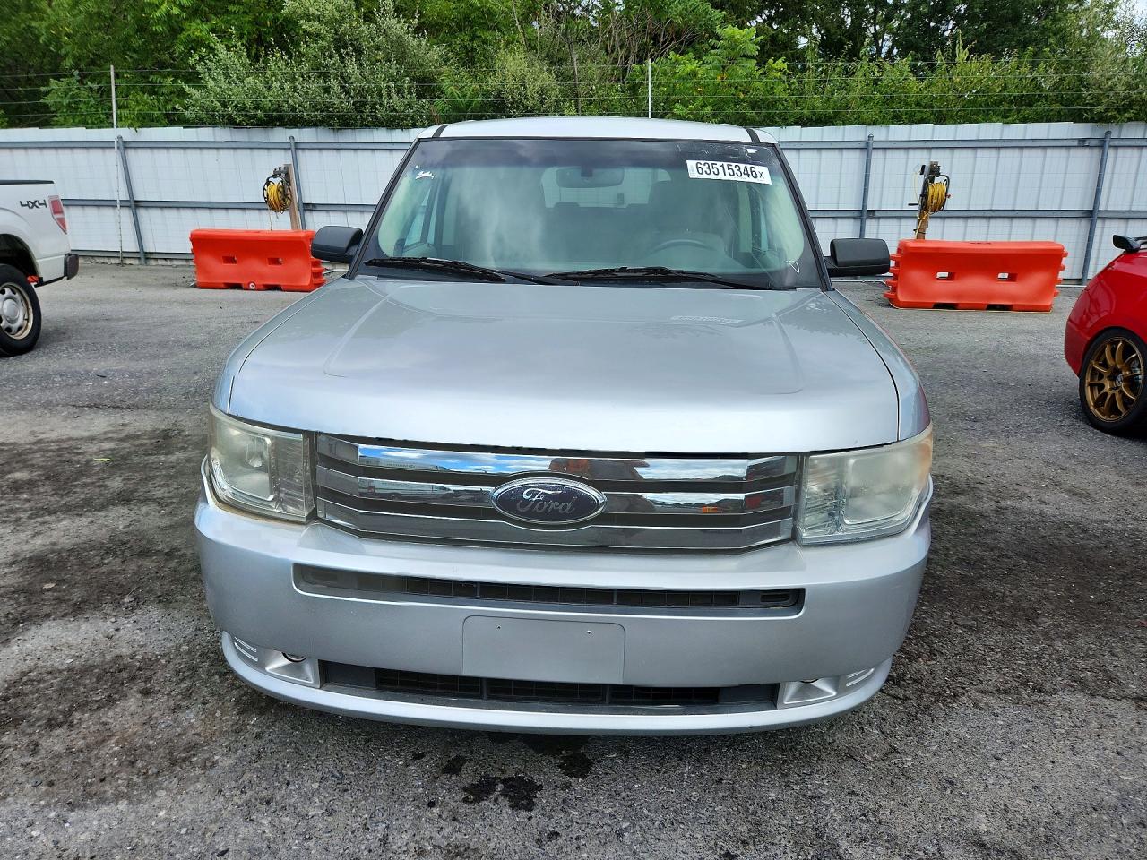 2010 Ford Flex Se Silver vin: 2FMGK5BC8ABA42750