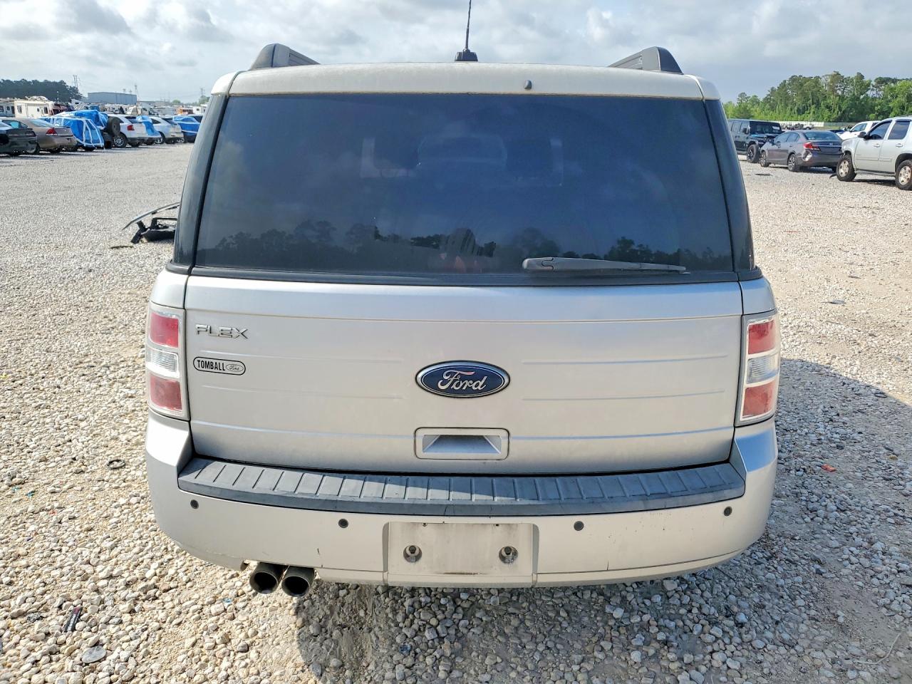 2010 Ford Flex Se Silver vin: 2FMGK5BC8ABB10478