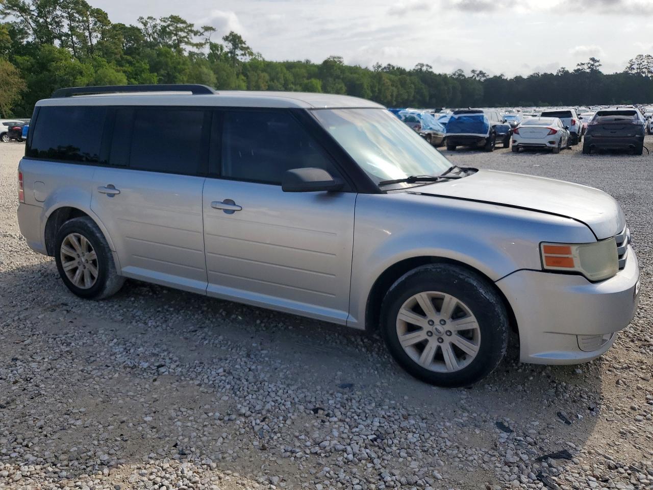 2010 Ford Flex Se Silver vin: 2FMGK5BC8ABB10478