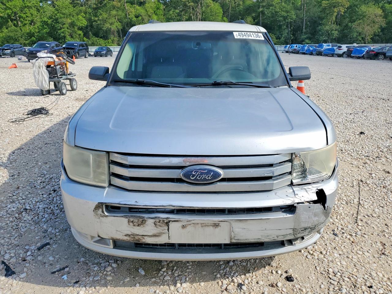 2010 Ford Flex Se Silver vin: 2FMGK5BC8ABB10478