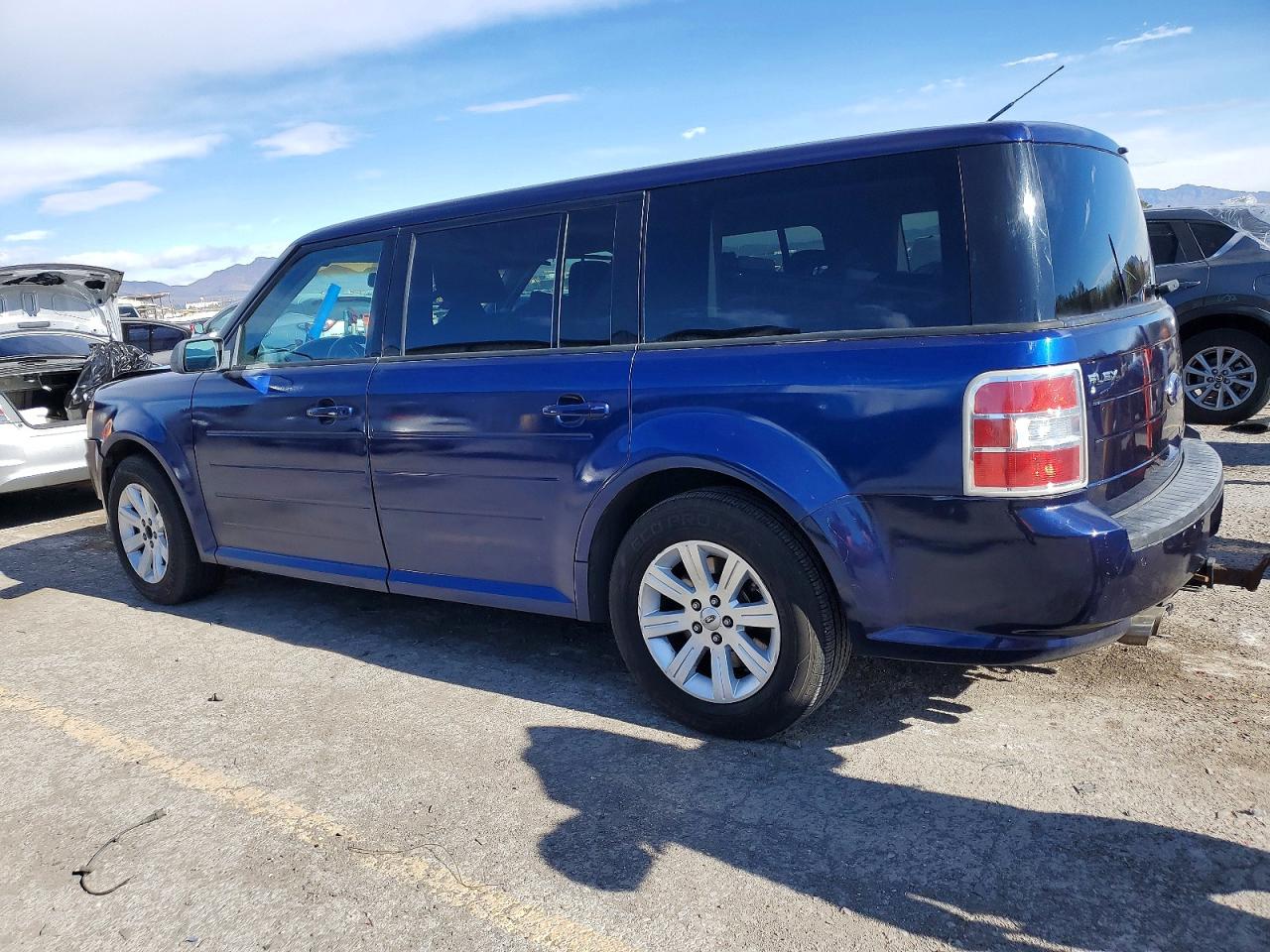 2011 Ford Flex Se Blue vin: 2FMGK5BC8BBD04915
