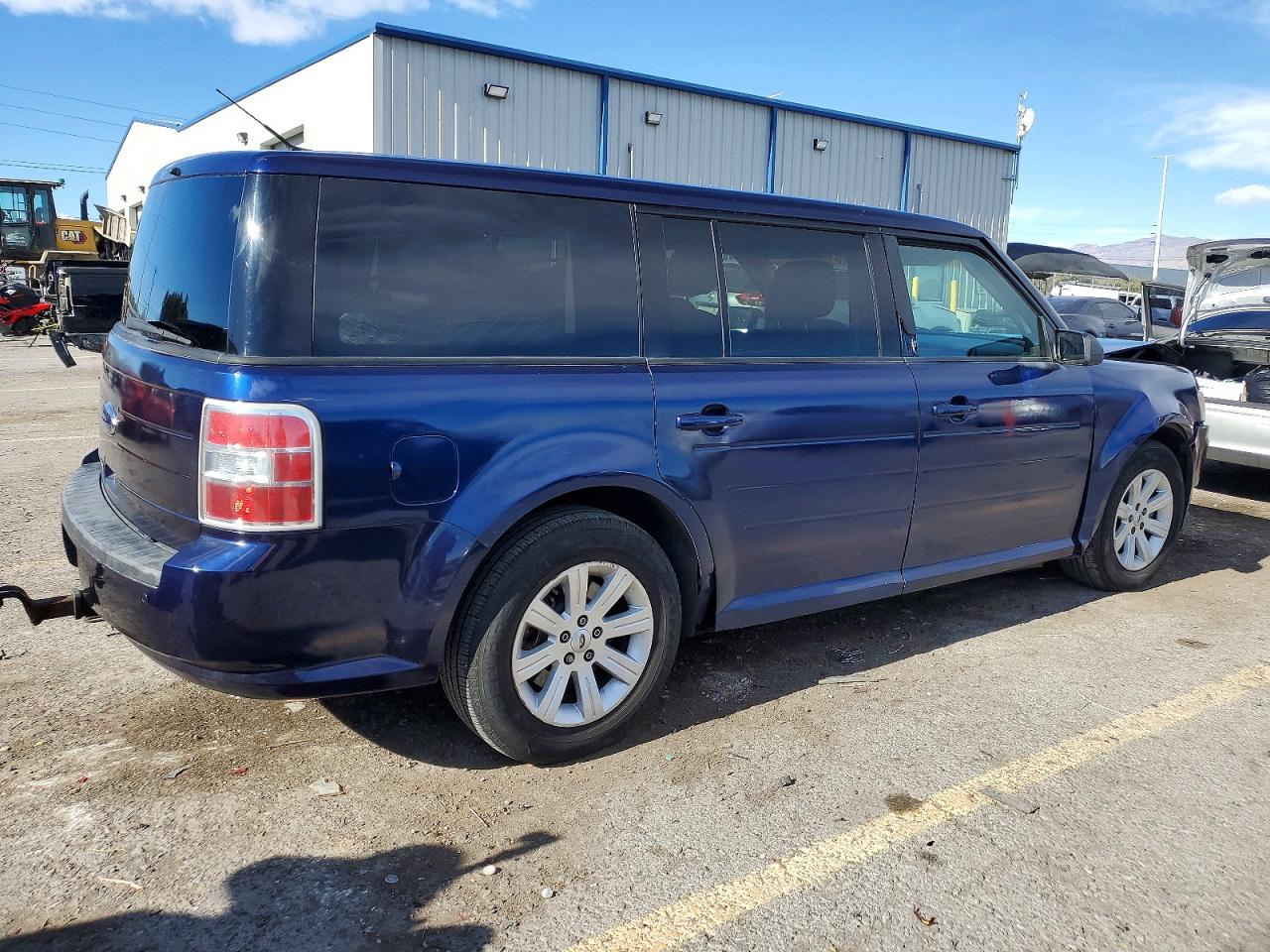 2011 Ford Flex Se Blue vin: 2FMGK5BC8BBD04915