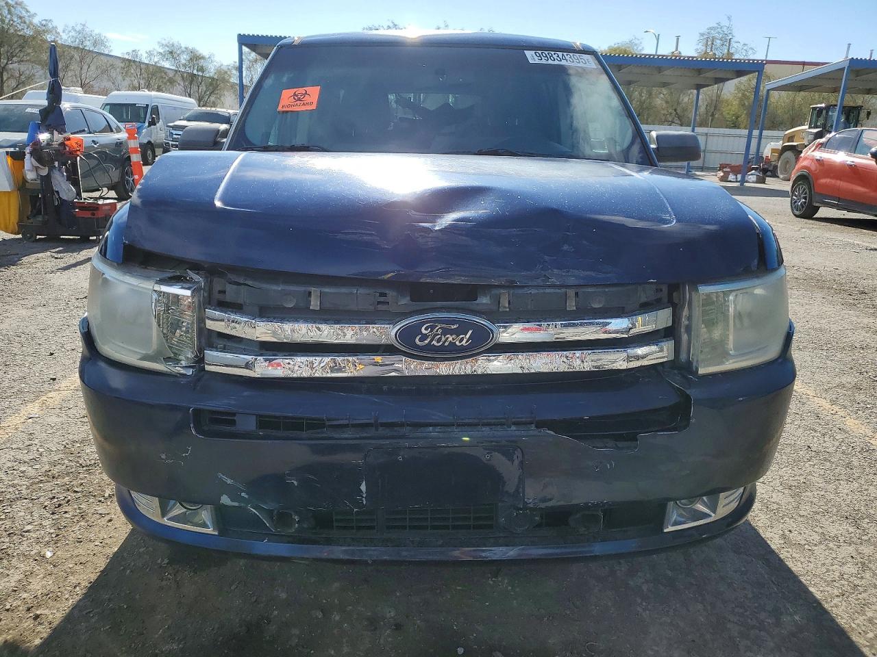 2011 Ford Flex Se Blue vin: 2FMGK5BC8BBD04915