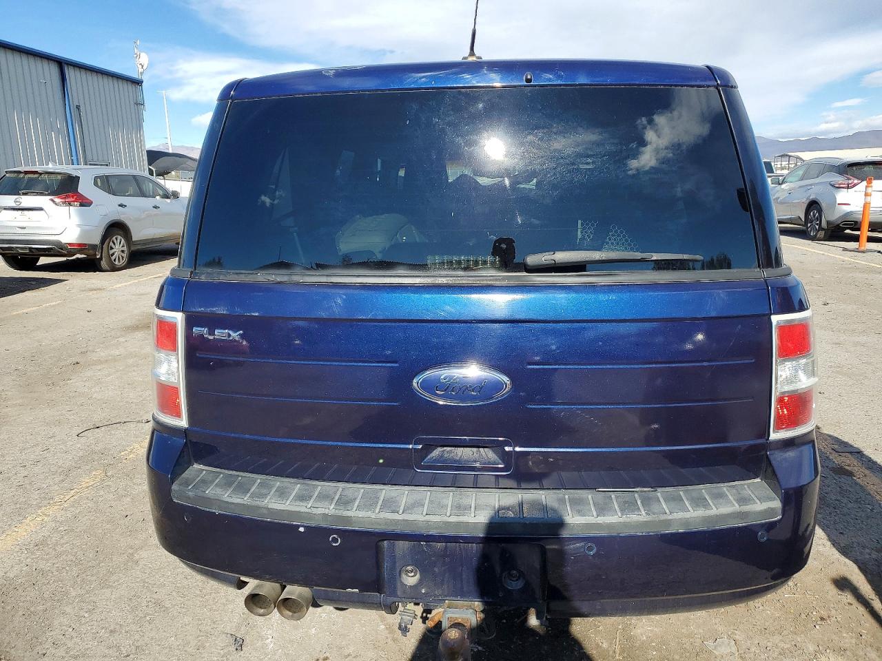 2011 Ford Flex Se Blue vin: 2FMGK5BC8BBD04915