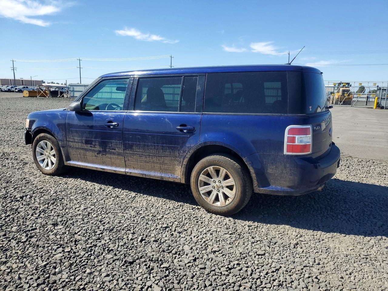 2011 Ford Flex Se Blue vin: 2FMGK5BC8BBD21729