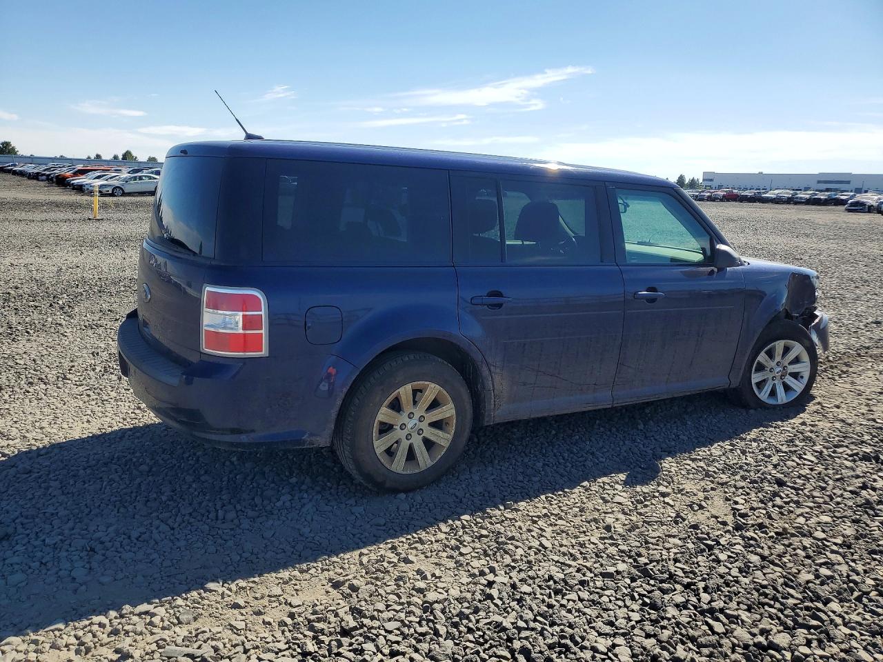 2011 Ford Flex Se Blue vin: 2FMGK5BC8BBD21729