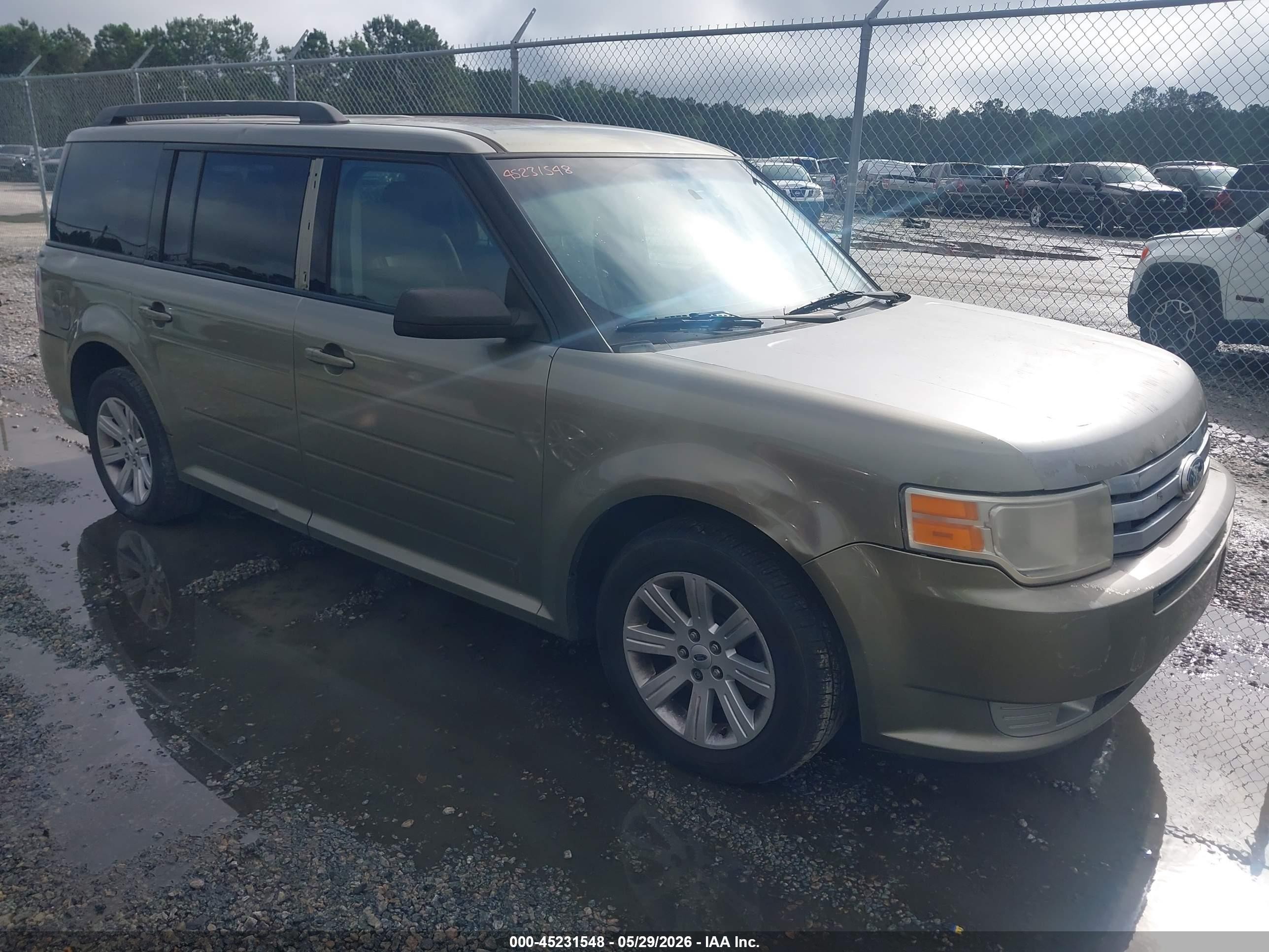 2012 Ford Flex Se Green vin: 2FMGK5BC8CBD00879