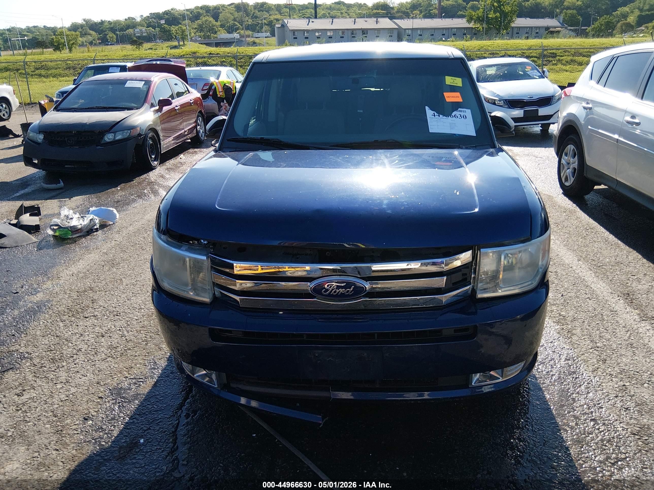 2012 Ford Flex Se Blue vin: 2FMGK5BC8CBD07458