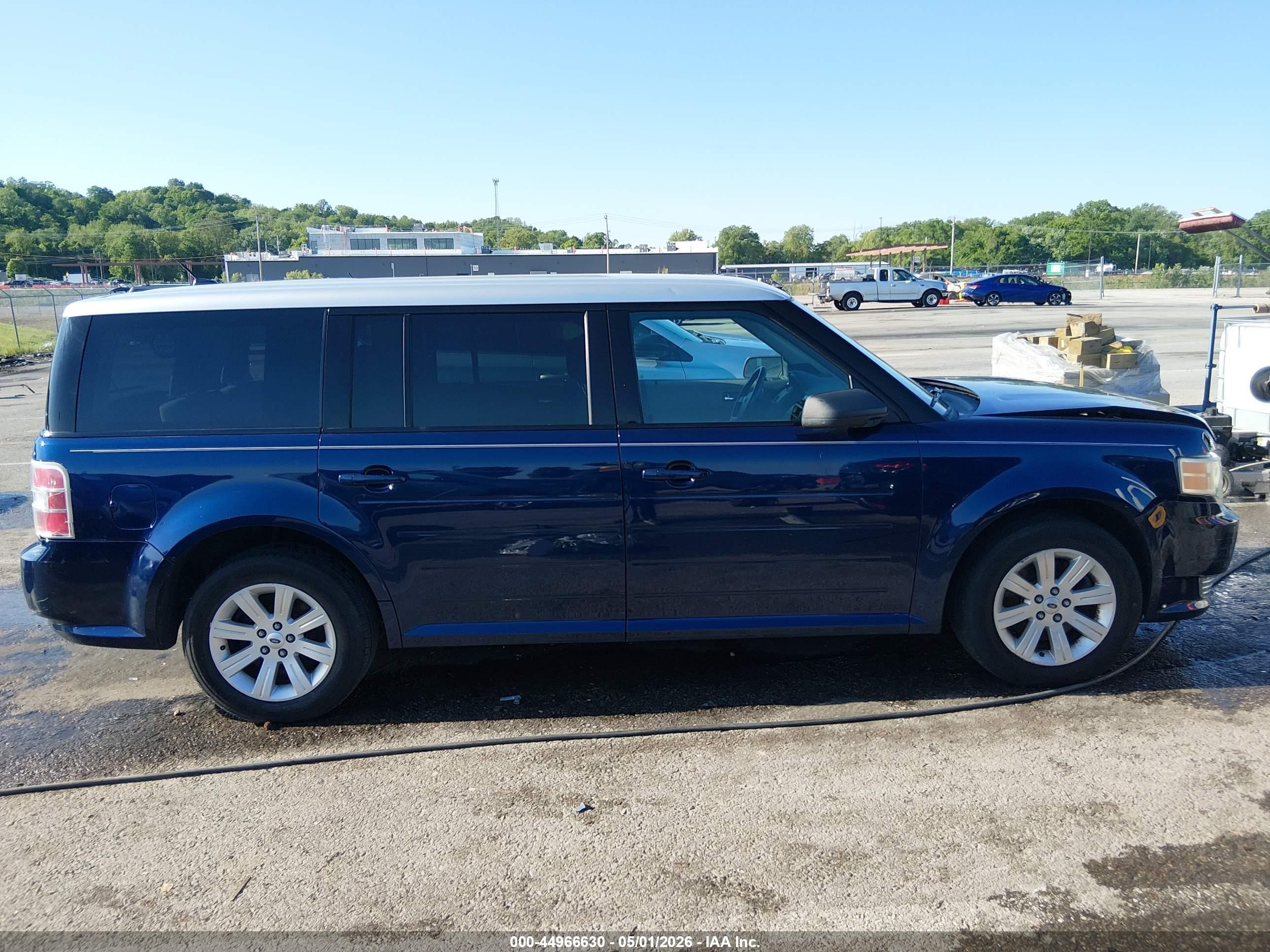 2012 Ford Flex Se Blue vin: 2FMGK5BC8CBD07458