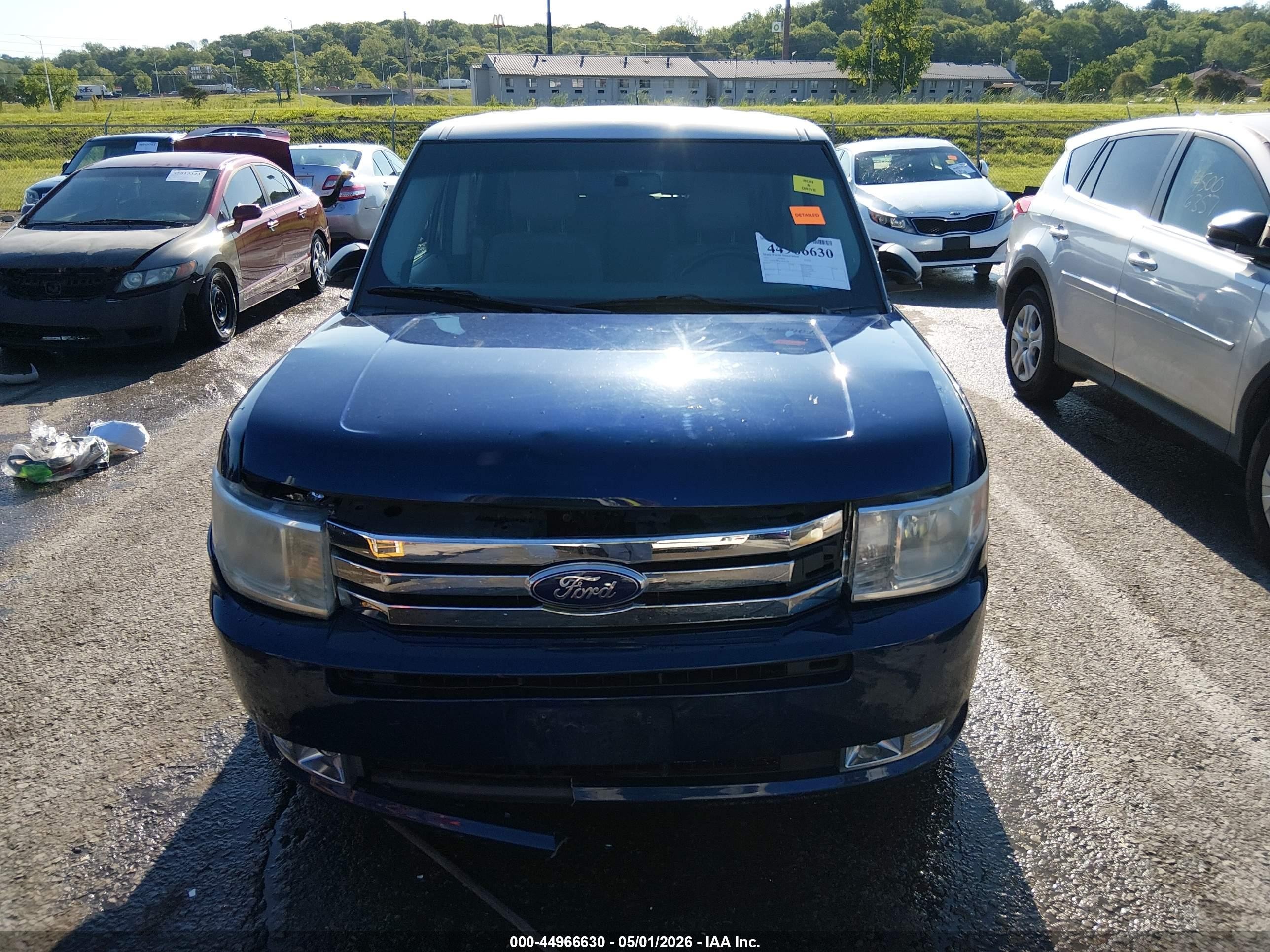 2012 Ford Flex Se Blue vin: 2FMGK5BC8CBD07458