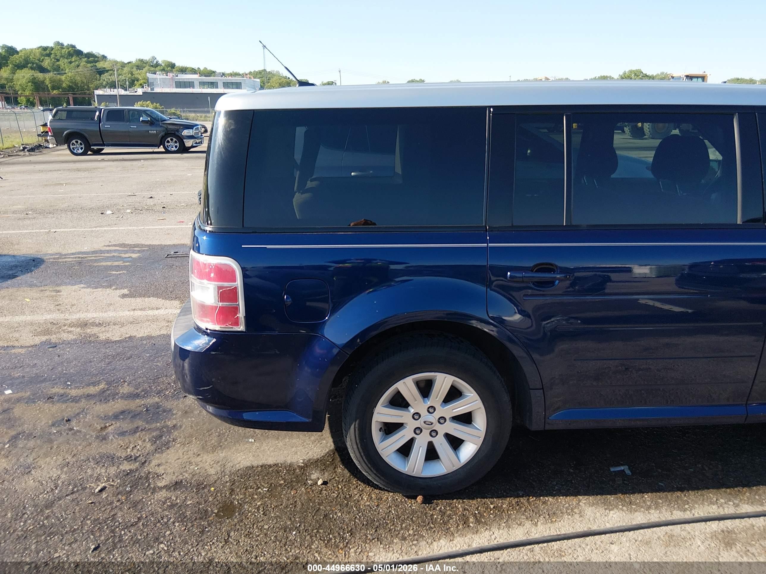 2012 Ford Flex Se Blue vin: 2FMGK5BC8CBD07458
