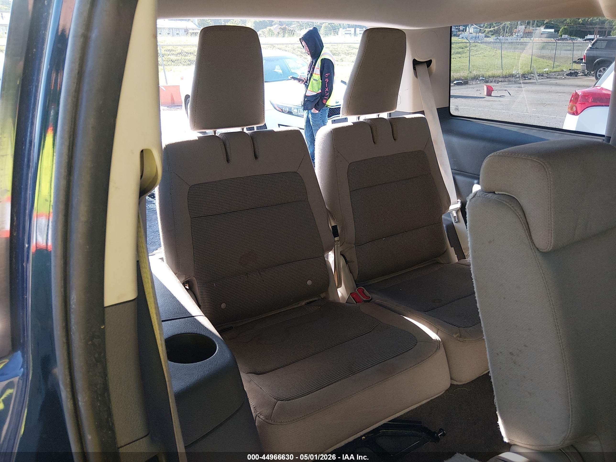 2012 Ford Flex Se Blue vin: 2FMGK5BC8CBD07458